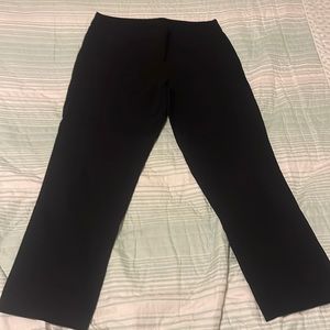 SlimSation Black Pull-on Dress Pants Size 16